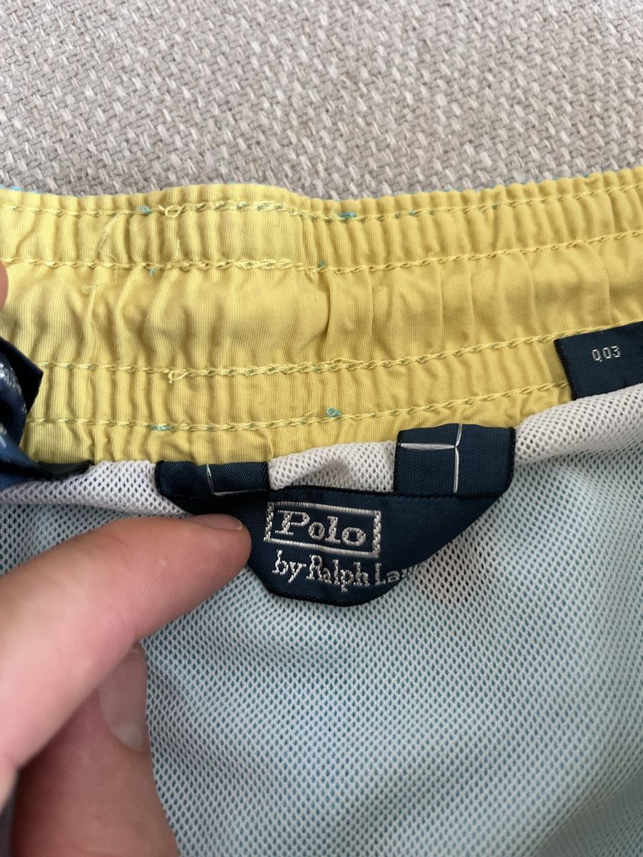 Ralph Lauren Costumi da bagno: Badehose Polo Ralph Lauren hellblau Groesse L 48 – Usato da Lausanne venduto da Danash 3