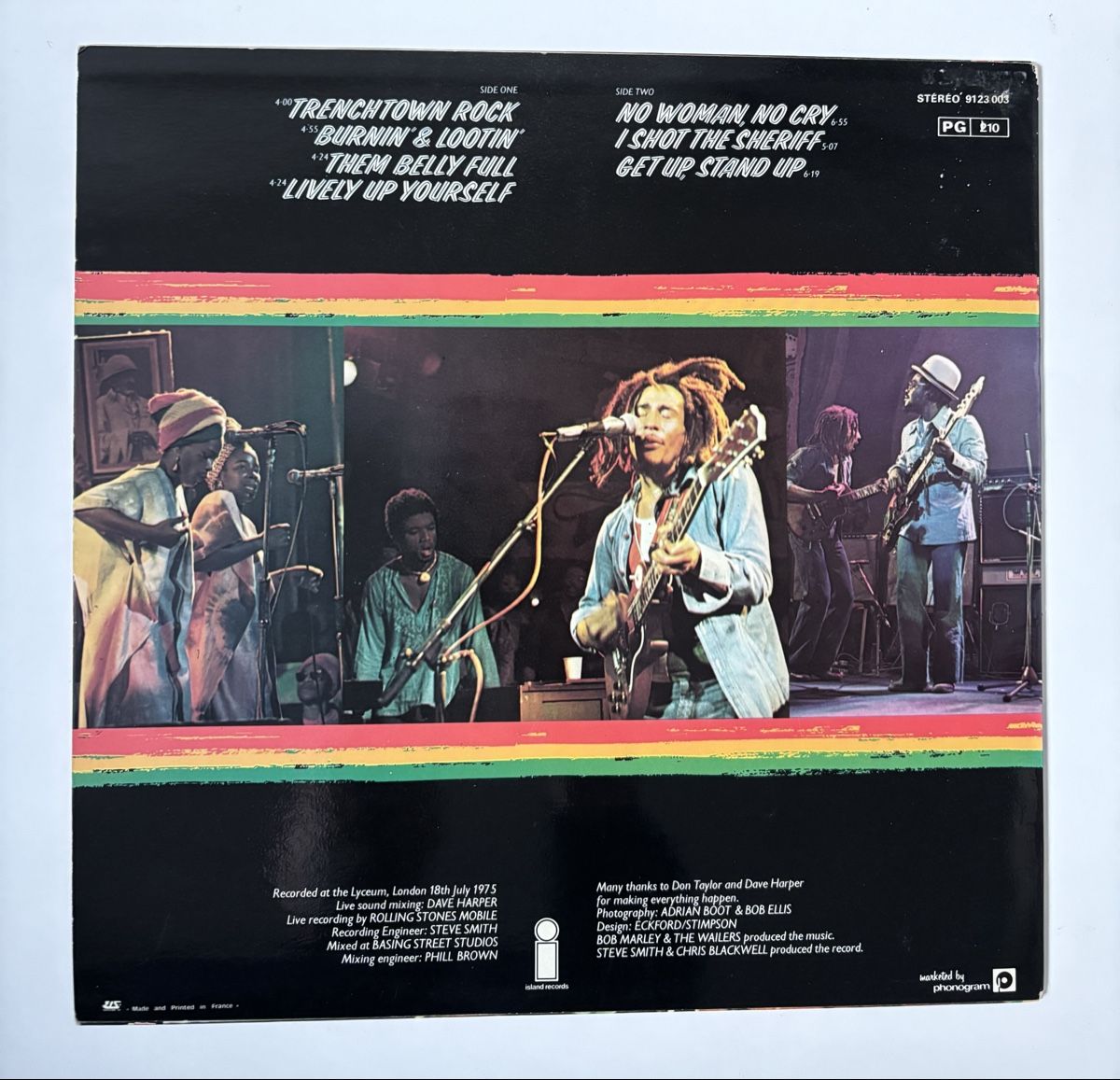 Dischi in vinile: Bob Marley & The Wailers - Live! EX/EX – Usato da Neuchâtel venduto da Deivid2 3