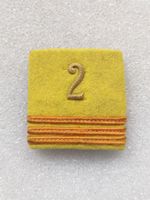 Schulterpatte Hauptmann Bataillon 2