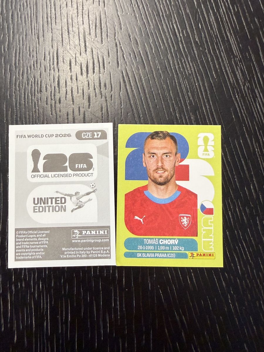 Panini Album: Panini FIFA World Cup 2026. CZE 17 – Nuovo (secondo la descrizione) da Oberweningen venduto da Burlli