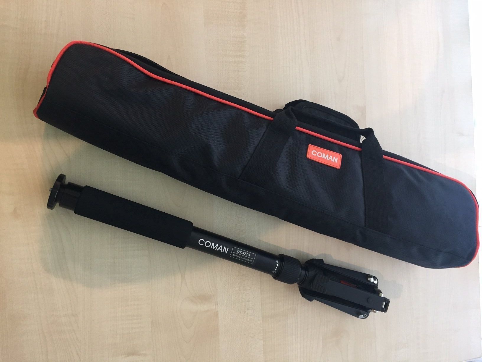 Stative & Köpfe: Einbeinstativ Aluminium Coman DX327A – Gebraucht aus Rotkreuz von Karineli