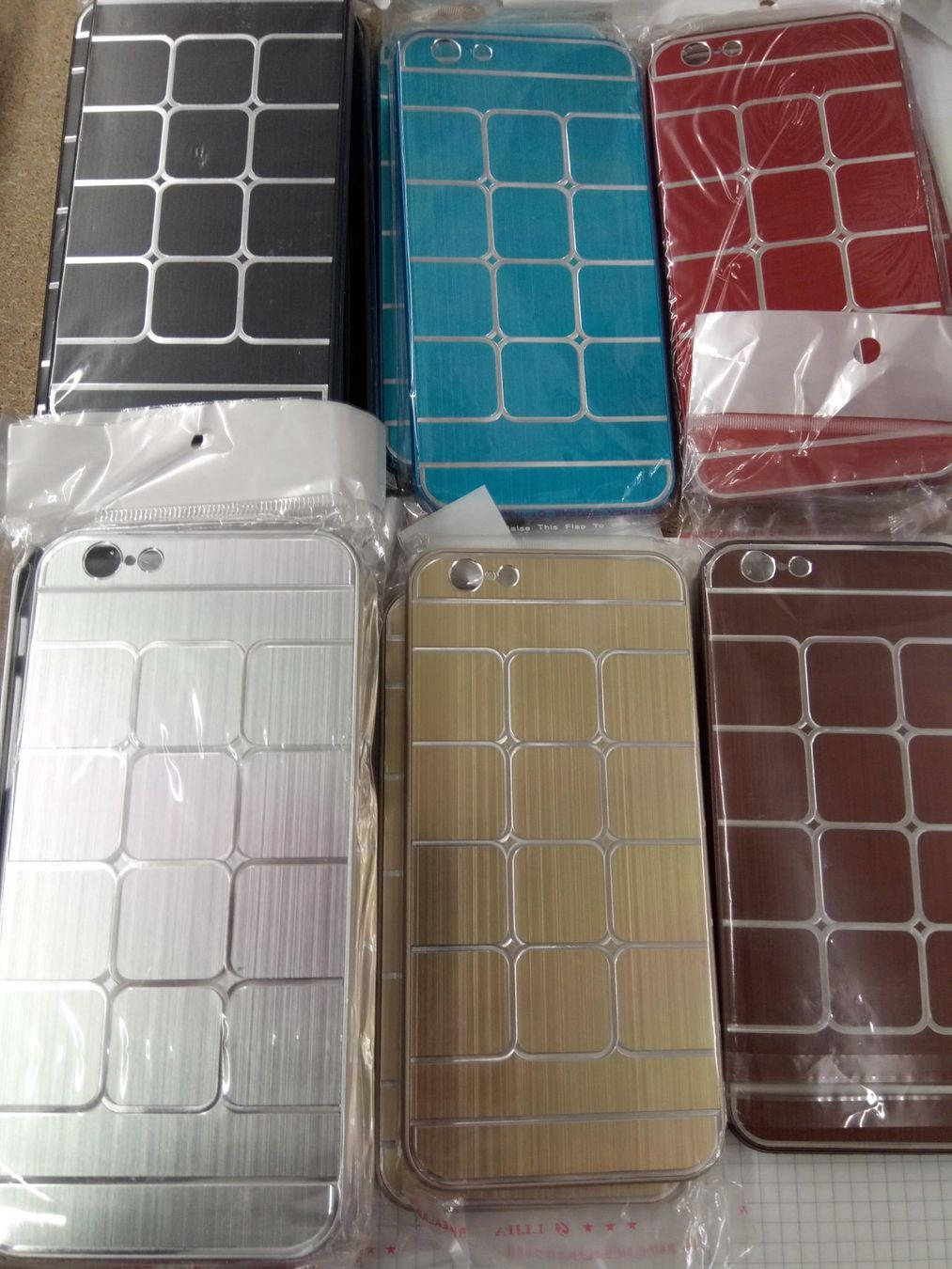 Covers & Schutzfolien: Iphone 6, Backcase, Netzmuster, glänzend – Gebraucht aus Ermatingen von rik4rdo