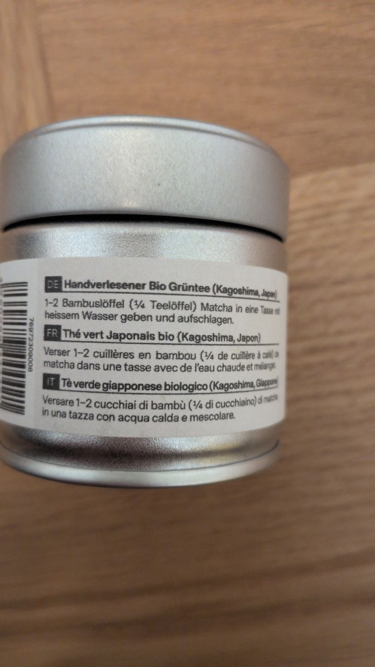 Nu3 Cibi & Specialità: Organic Matcha Nu3 150g – Nuovo e nell'imballaggio originale da Opfikon venduto da Thomas2002 2