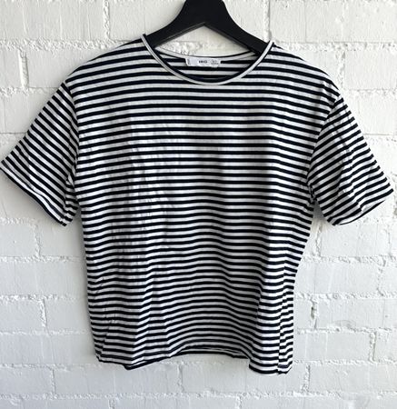 Gestreiftes T-Shirt von Mango / Grösse S