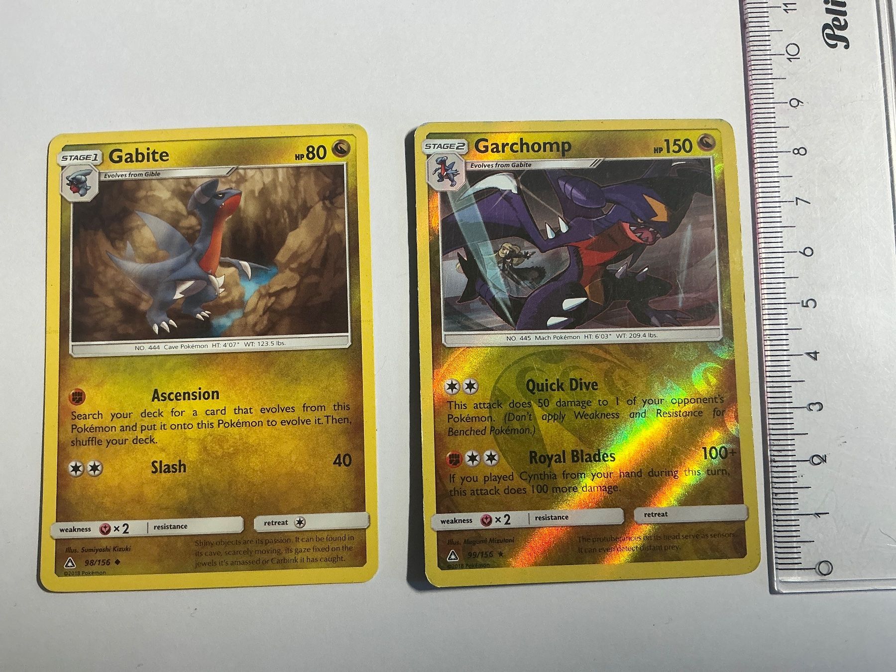 Pokémon Carte collezionabili: Pokémon Karte Gabite - Garchomp – Usato da Kilchberg venduto da molinoch 2