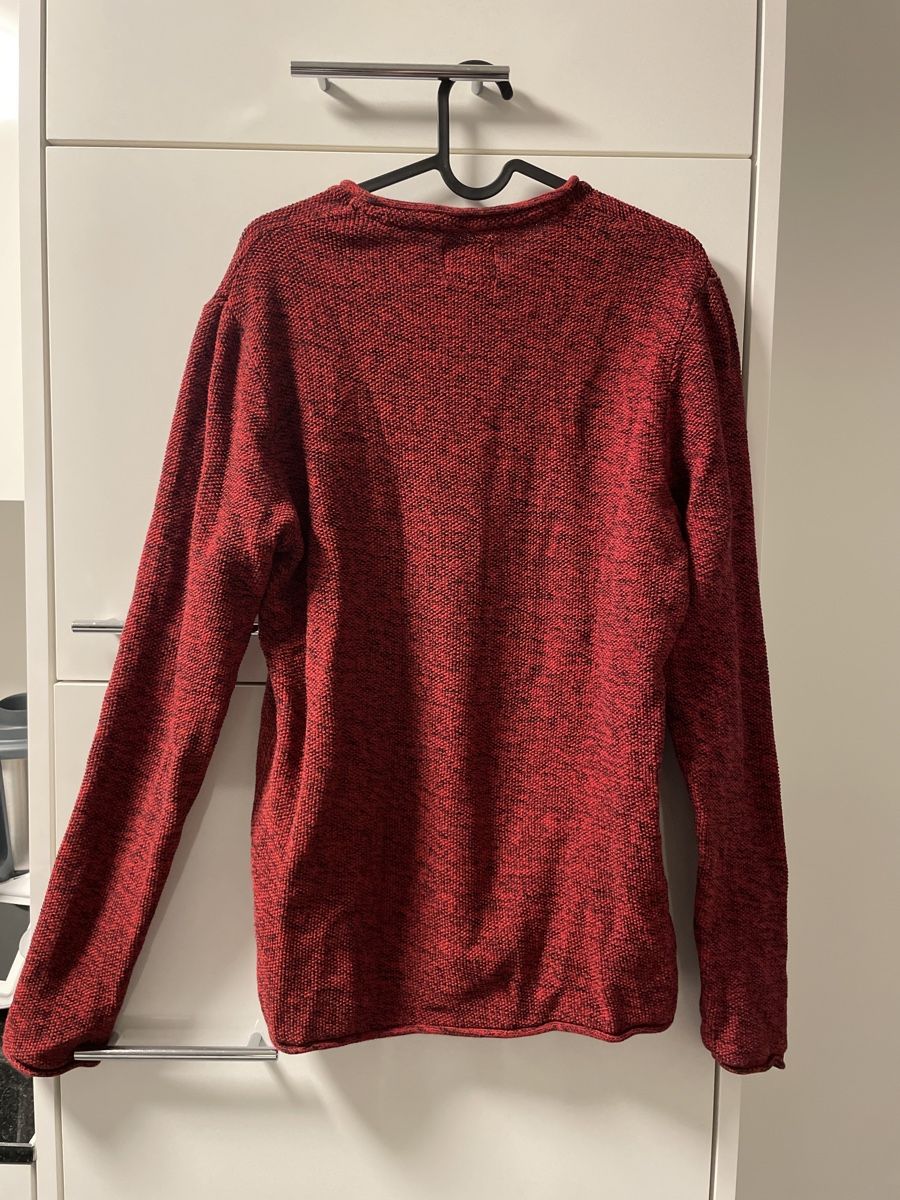 Pullover & Sweatshirts: Herrenpullover Rebel Gr. M rot/schwarz Herbstpulli – Gebraucht aus Arbon von llaauraa 4
