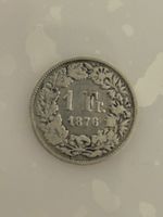 1 Franken 1876  Rar