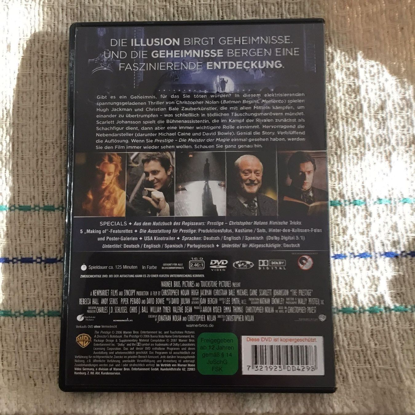 Tutti i DVDs: Prestige - dvd – Nuovo (secondo la descrizione) da Blauen venduto da berlingo65 1