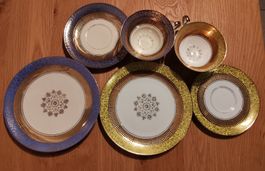 Kaffeetassen Bavaria Tirchenreuth Germany 3er Set, Rarität! 