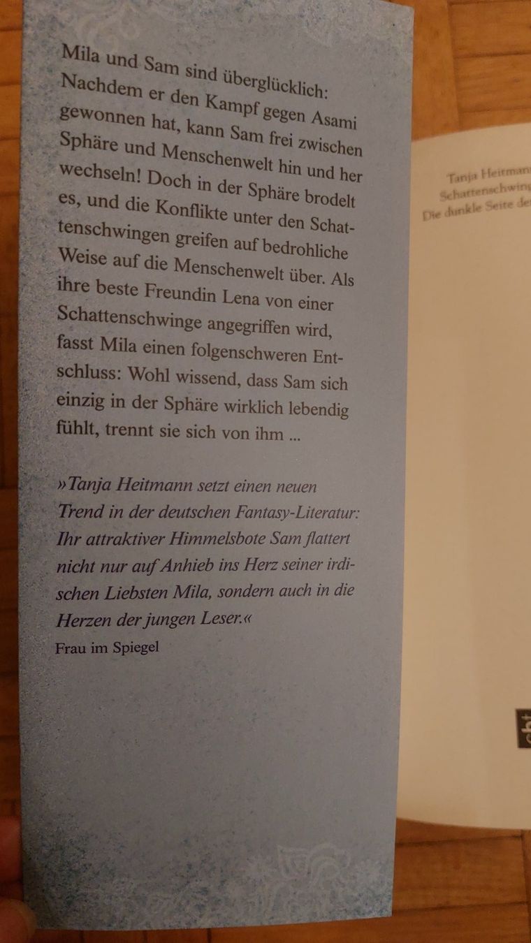 Libri: Schattenschwinge Die dunkle Seite der Liebe – Usato da Illnau venduto da Buechermaus 1