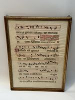 Antiphonar Blatt „Maria Gracia Plena“
