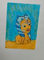 Moderne Charakter‑Illustration – Kriegerin mit Ausstrahlung
