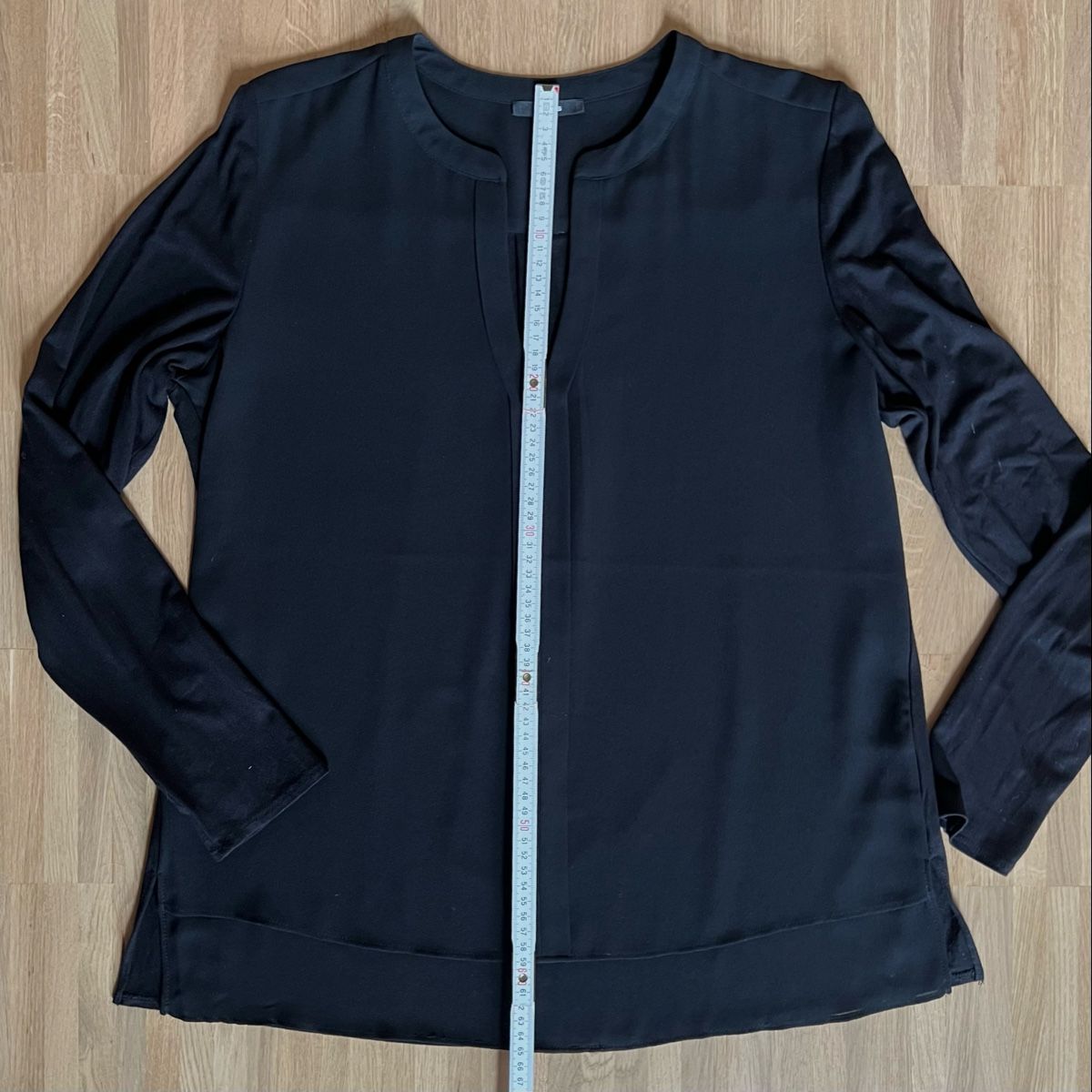 Opus Camicette: Elegante, weich fallende schwarze Bluse von Opus – Usato da Regensdorf venduto da Barbara9 3