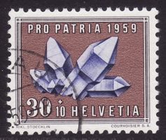 Pro Patria SBK-Nr. 94 (Amethyst 1959) gestempelt