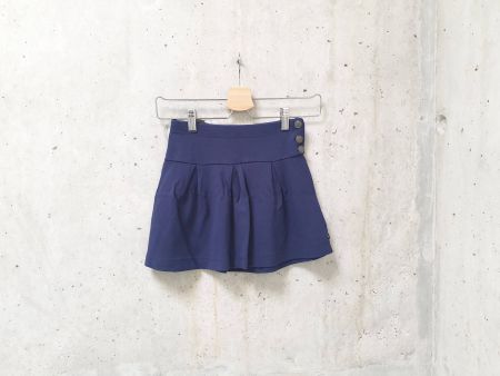 Jupe patineuse Okaïdi, bleu marine, fille, taille 128