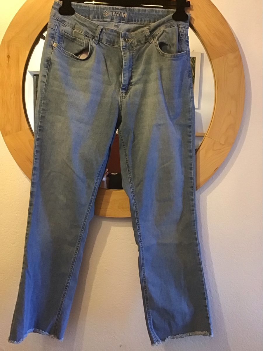 Jeans: Jeans Damen hellblau Grösse 42  29/30 Gute Zustand Elastisch – Usato da Samedan venduto da dim_wd9v