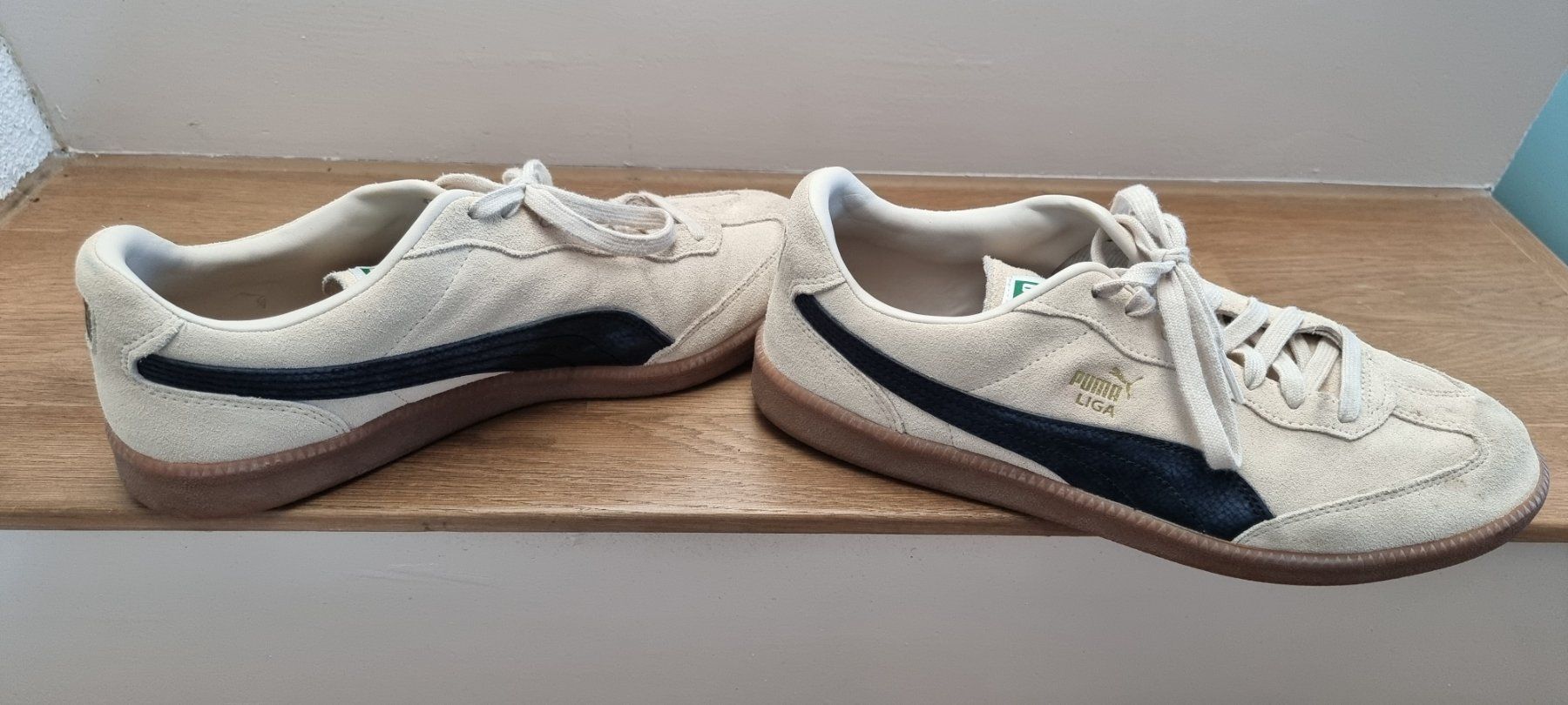 Puma Scarpe da uomo: Puma Liga Suede Leather Gr.46 – Usato da Bremgarten b. Bern venduto da Z0k1