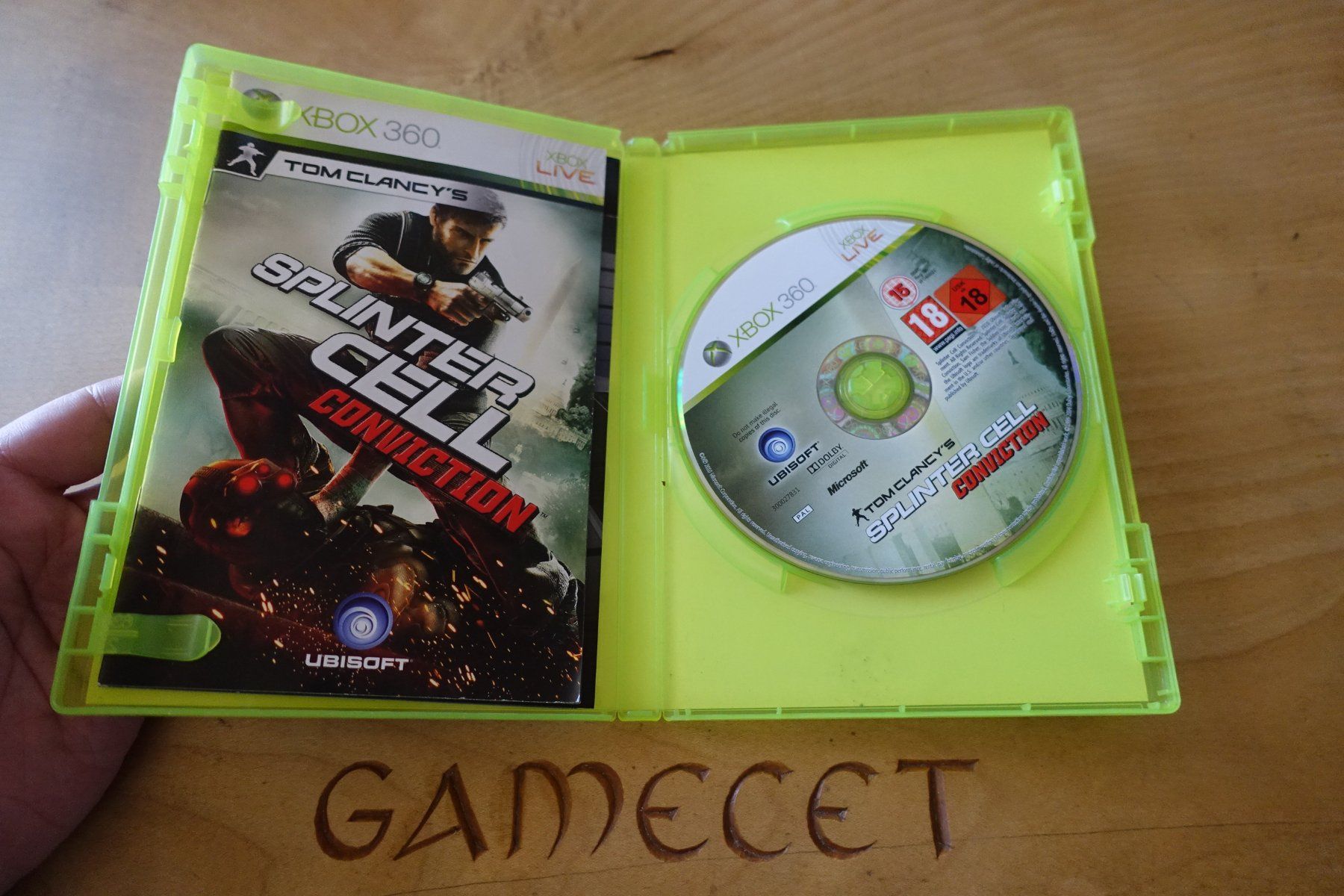 Microsoft Jeux: Tom Clancy's Splinter Cell: Conviction – D'occasion à Steinach par Gamecet 3