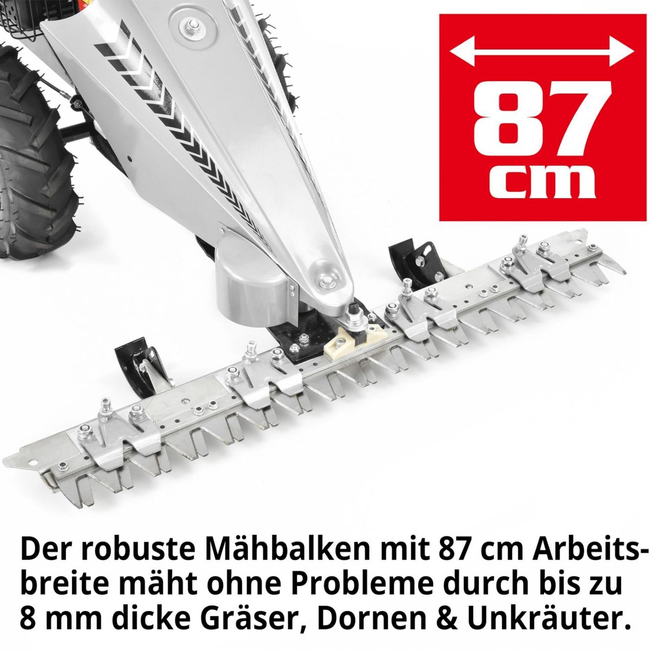 Tondeuses à gazon: Hecht 587 Balkenmäher Rasenmäher – Neuf avec emballage d'origine à Bottighofen par zaap 1