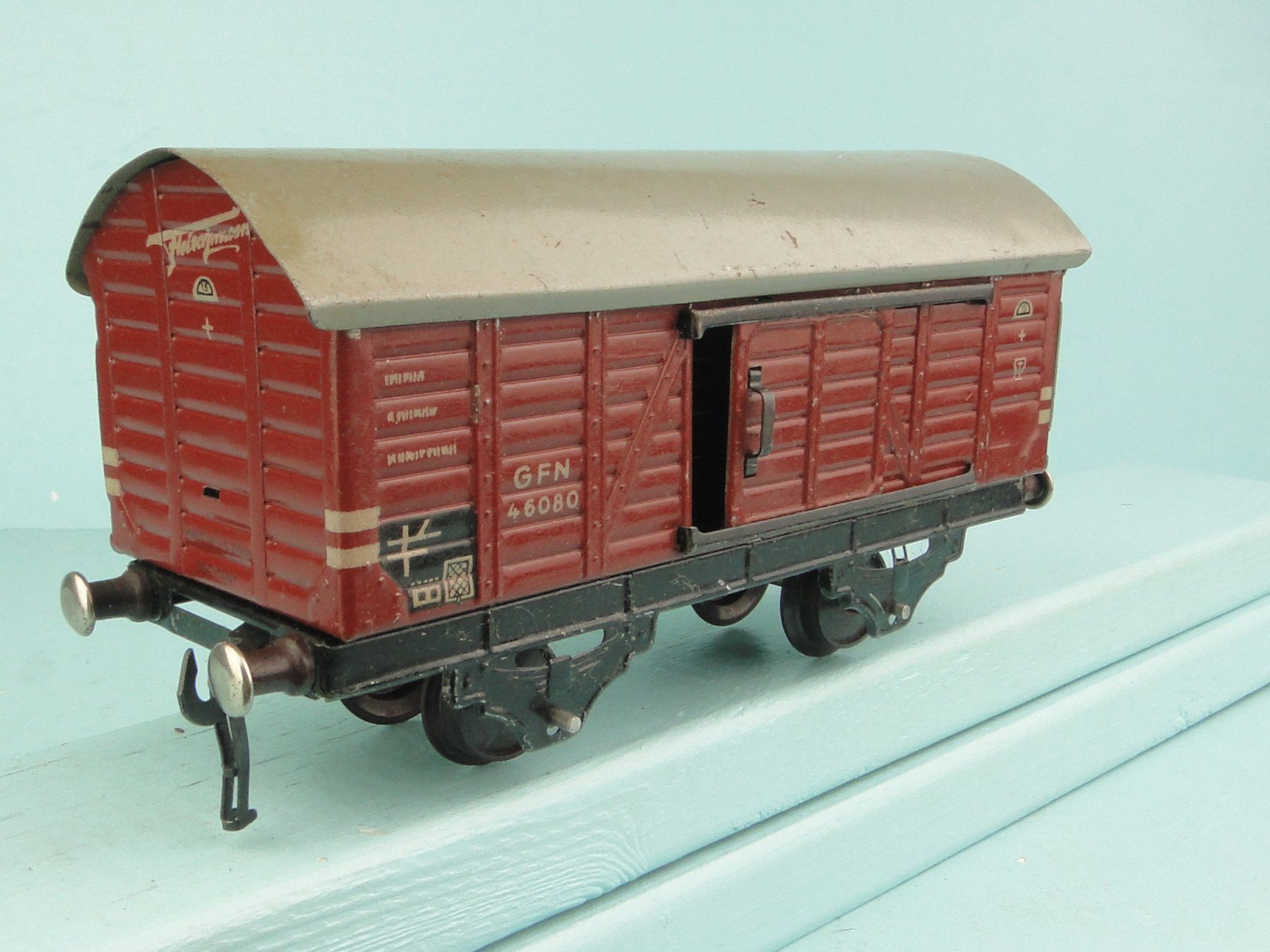 Fleischmann Trains électriques: Fleischmann Spur 0, GFM Güterwagen, Blech – D'occasion à Bülach par cann11 1
