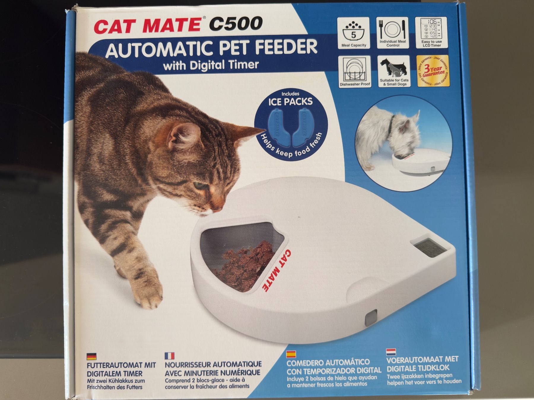 Mangimi: Cat Mate Futterautomat C500 – Usato da Eglisau venduto da SAM240186