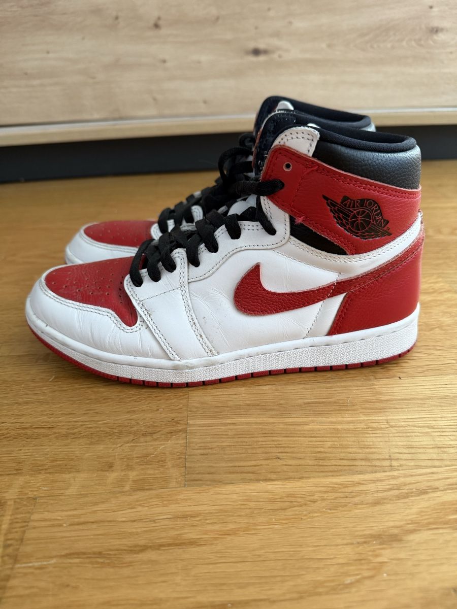 Jordan Scarpe da uomo: Air Jordan 1 Retro High Red/White – Nuovo (secondo la descrizione) da Ostermundigen venduto da Alex_ngtran