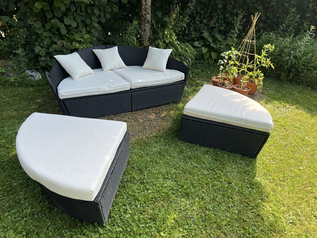 Sedie a sdraio: Sonnenliege / Insel / Rattan – Usato da Sternenberg venduto da Coocoo 1