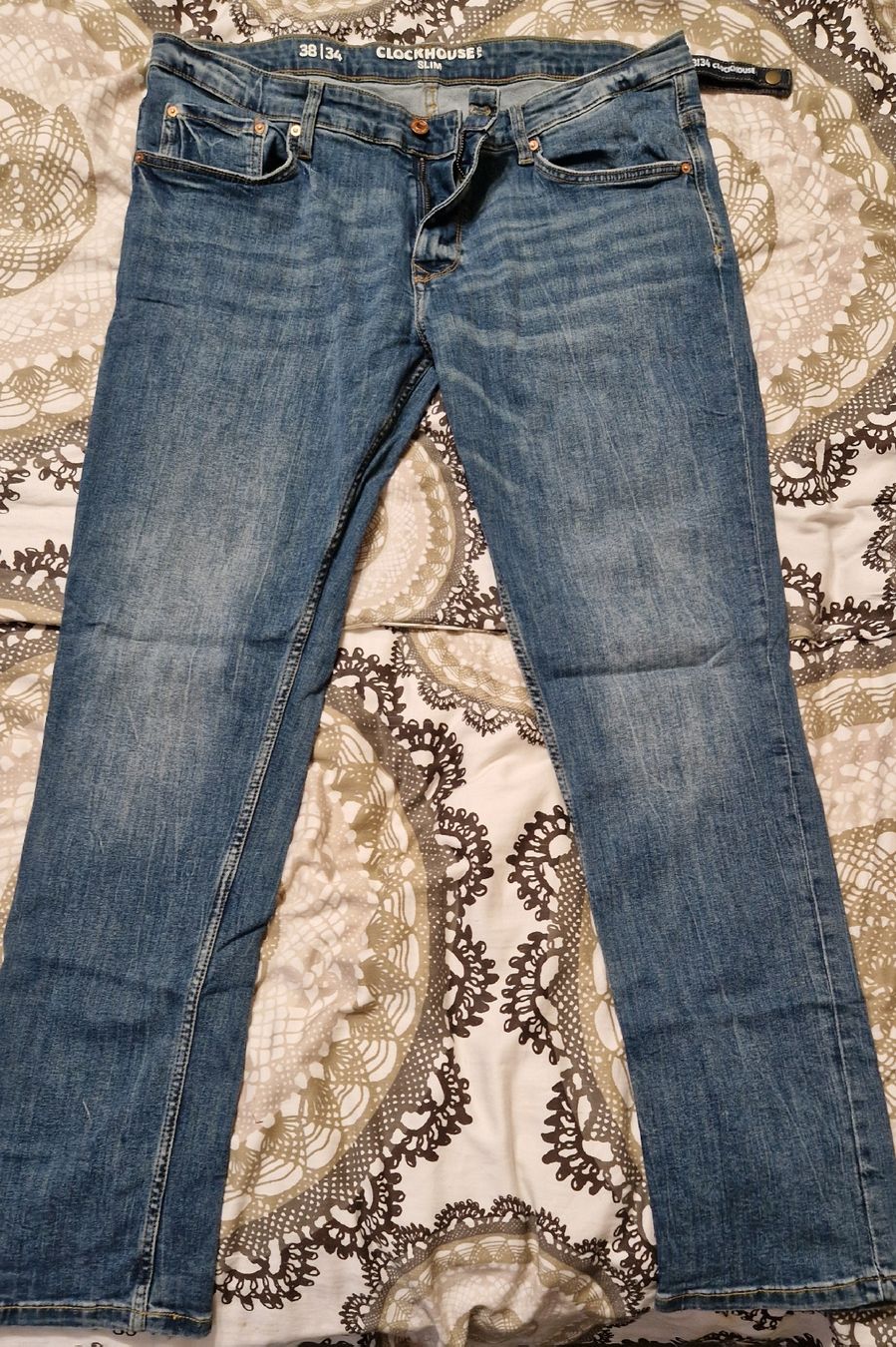 C&A Jeans: Leicht elastische Blue Jeans 'Slim' – Neu (gemäss Beschreibung) aus Oberengstringen von Asteroid56