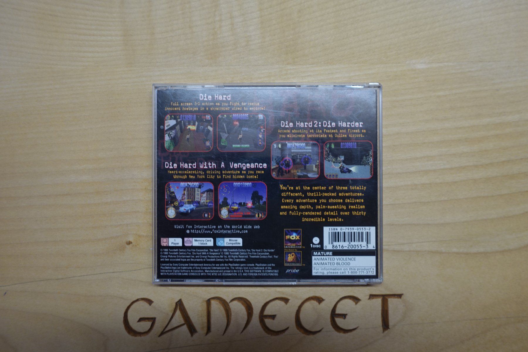 Sony Giochi: Die Hard Trilogy - Amerika – Usato da Steinach venduto da Gamecet 2