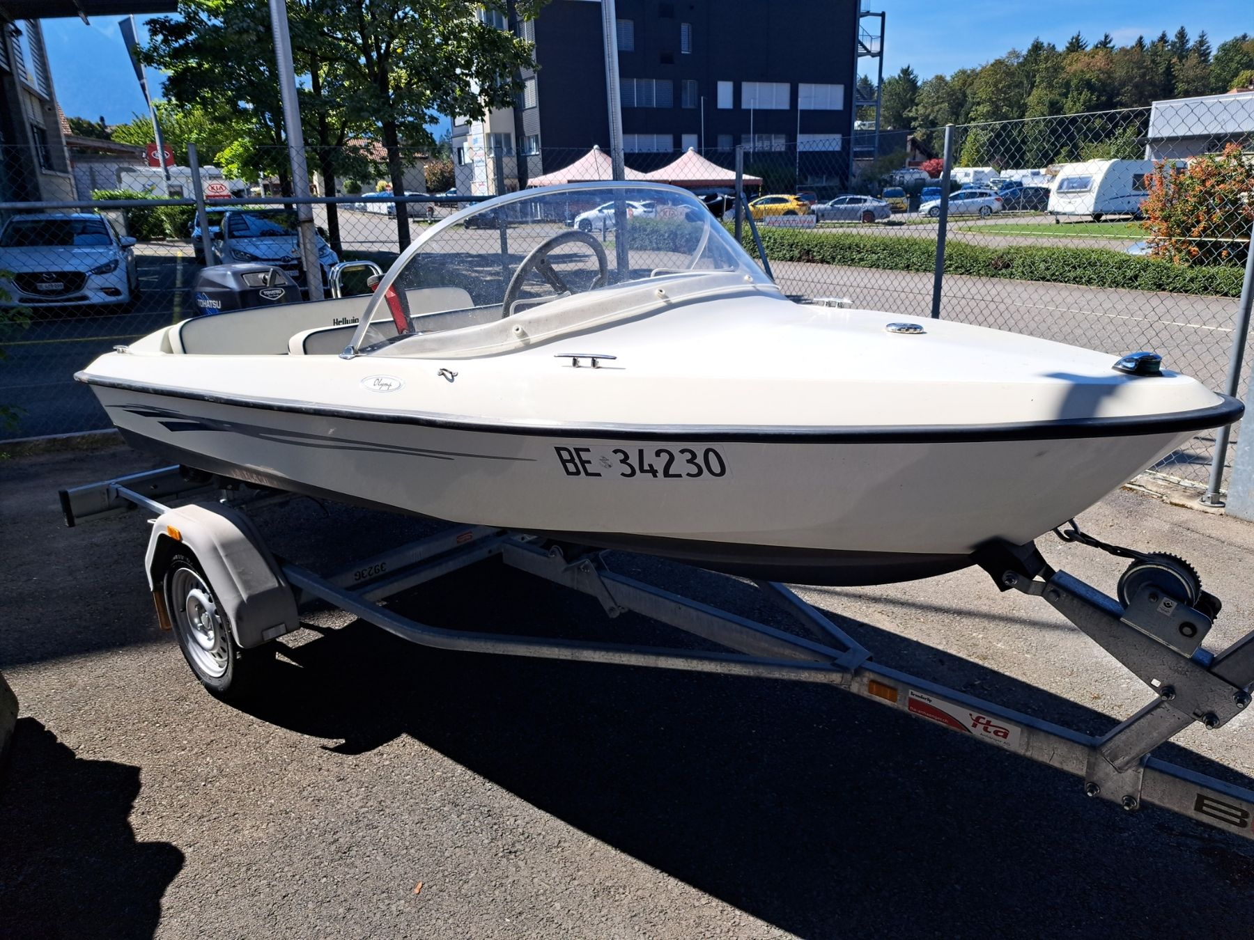 Hellwig Barche: Motorboot Hellwig / Olymp, Jg. 5.2011 – Usato da Thun venduto da Stegu82