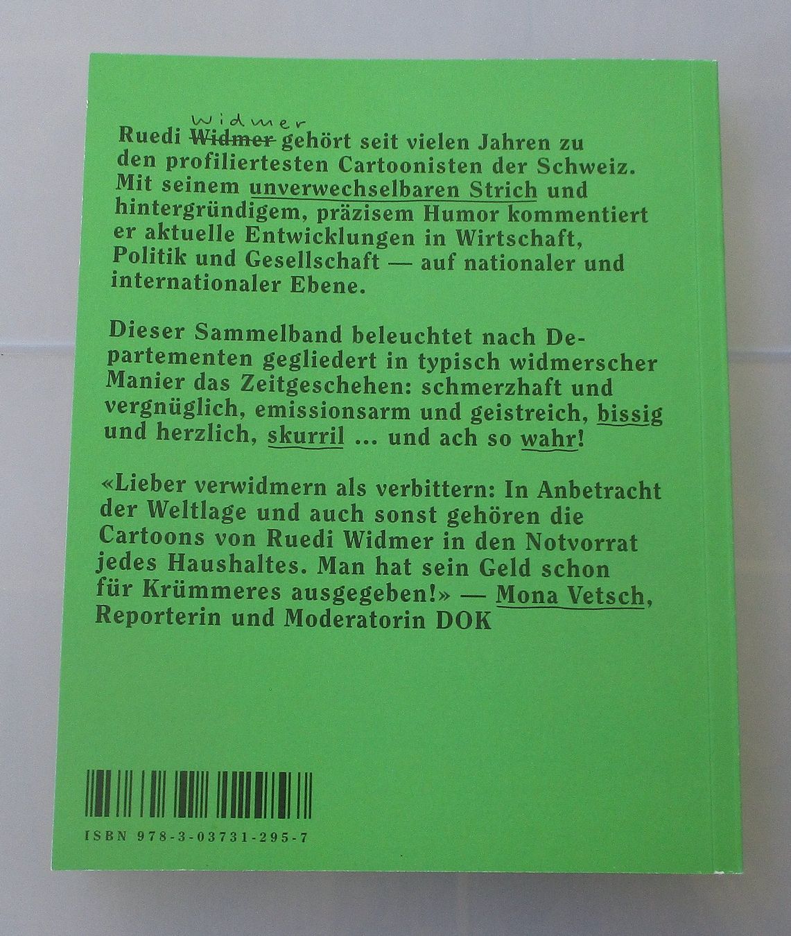 Libri: RUEDI WIDMER - Verfassungslos 2026 – Usato da Wattwil venduto da Muriel11 1