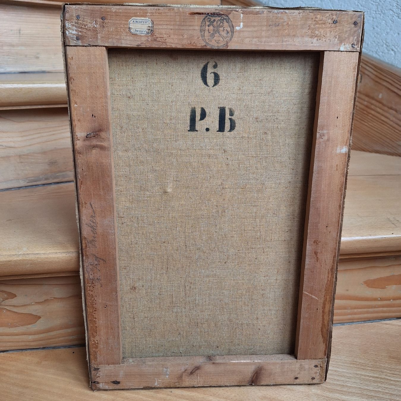 Dipinti: Versand möglich! Antikes Bild, A. Neupert – Usato da Winterthur venduto da Goldpipau 5