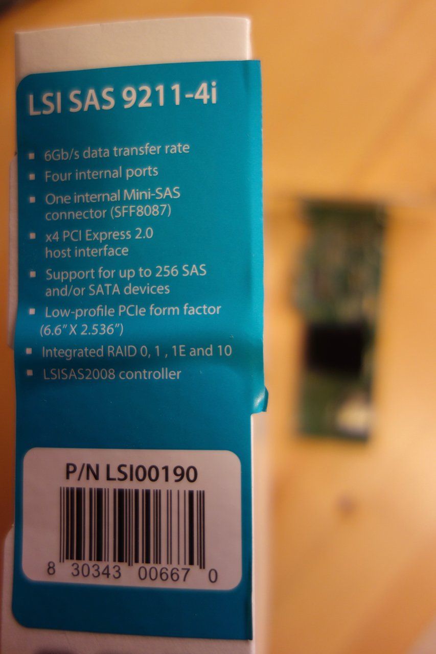 Unità & Adattatore: Broadcom LSI SATA SAS 9211-4i – Nuovo (secondo la descrizione) da Zug venduto da SBeschteVomBeschte 6