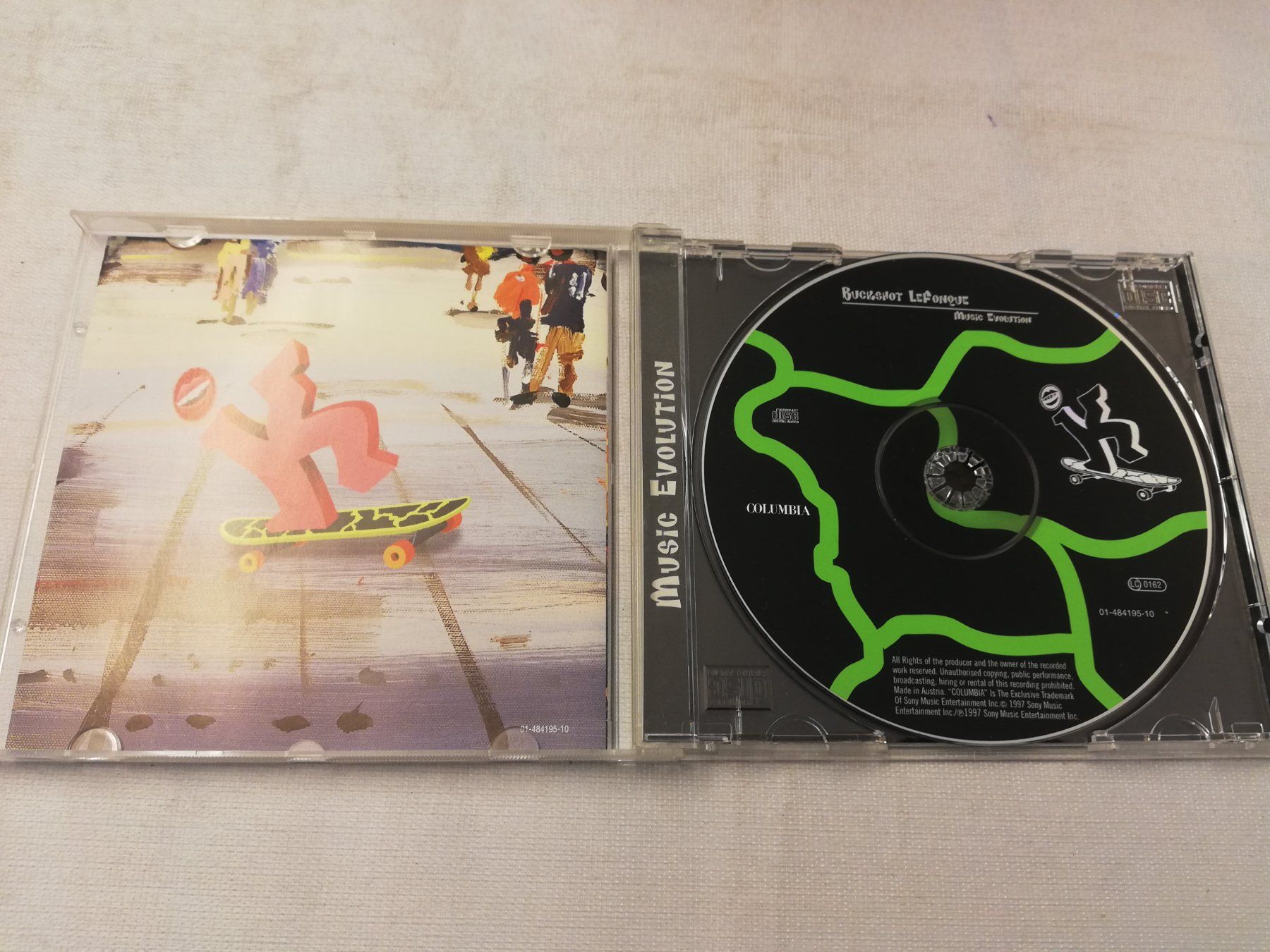 CD: BUCKSHOT LEFONQUE - MUSIC EVOLUTION – Usato da Bern venduto da Vinylsound.ch 2