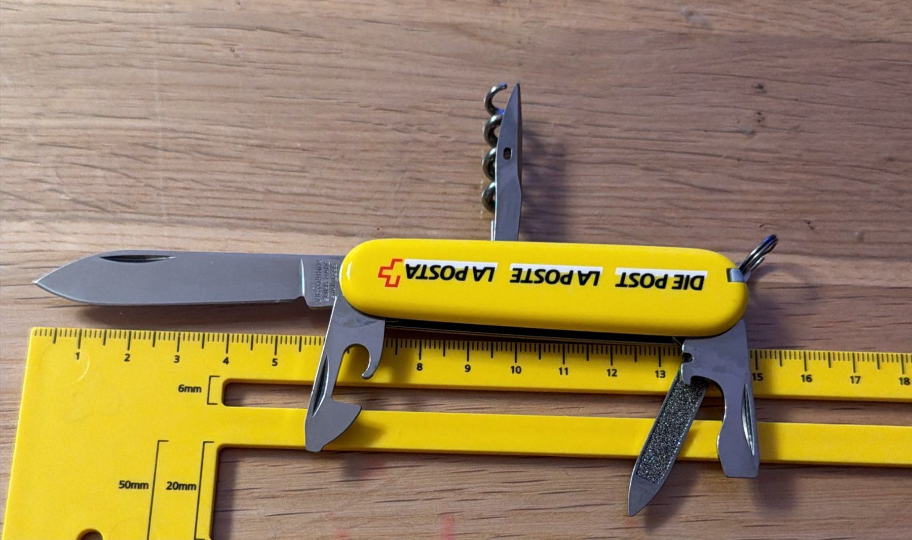Victorinox Coltelli tascabile: VICTORINOX SACKMESSER DIE POST LA POSTE LA POSTA – Usato da Zürich venduto da Frei-Occasionen 6