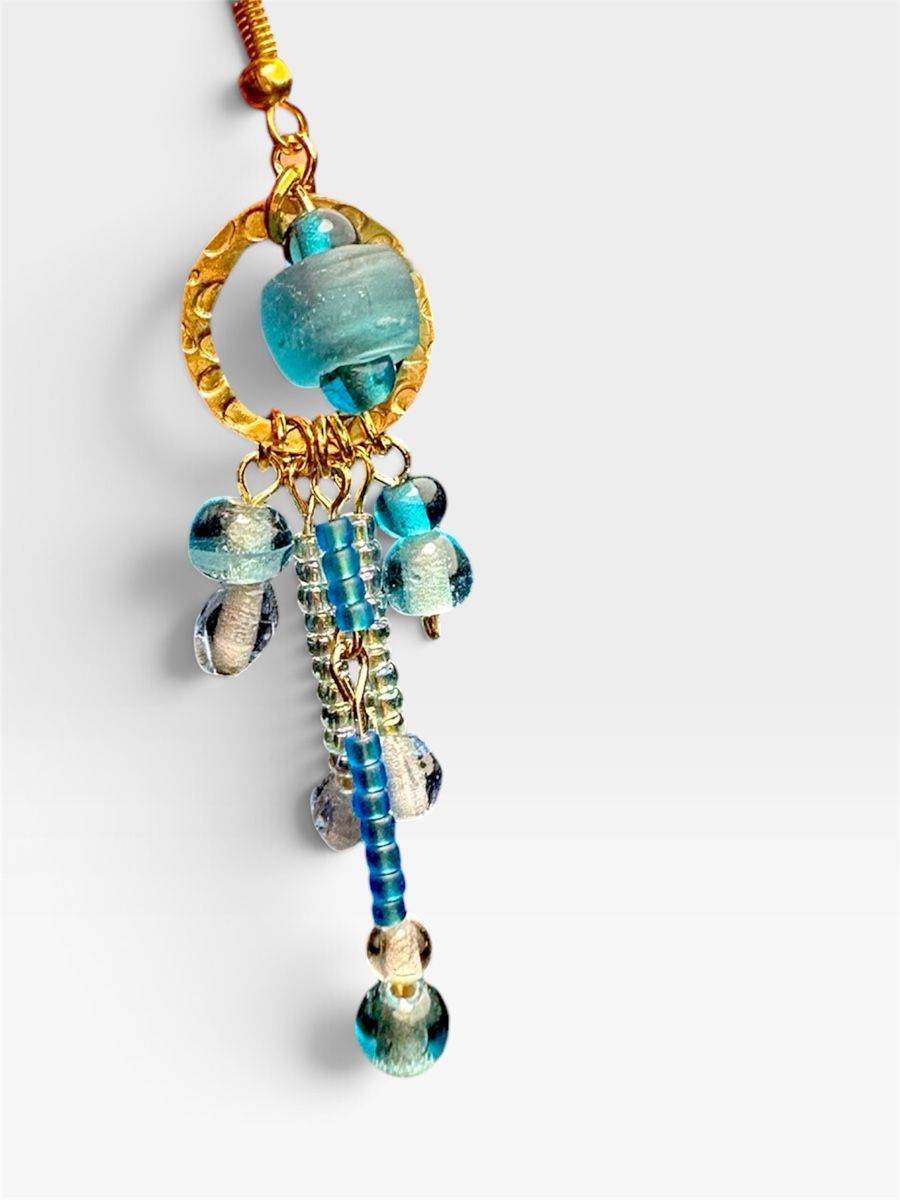 Orecchini pendenti & Orecchini a lobo: Boucles artisanales verre – Nuovo (secondo la descrizione) da St-Saphorin-Morges venduto da chl_s5rr 4