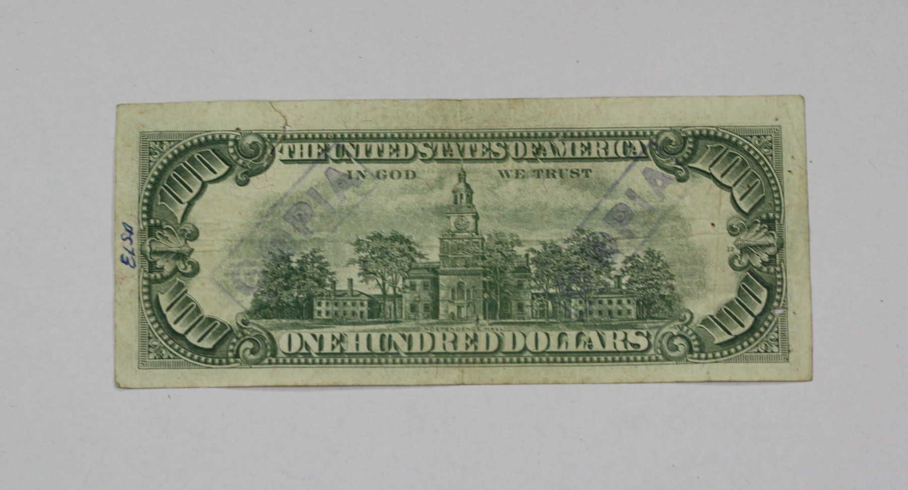 Banconote: Banknote 100 Dollar 1969, Blüte – Usato da Chur venduto da Invinoveritas 1
