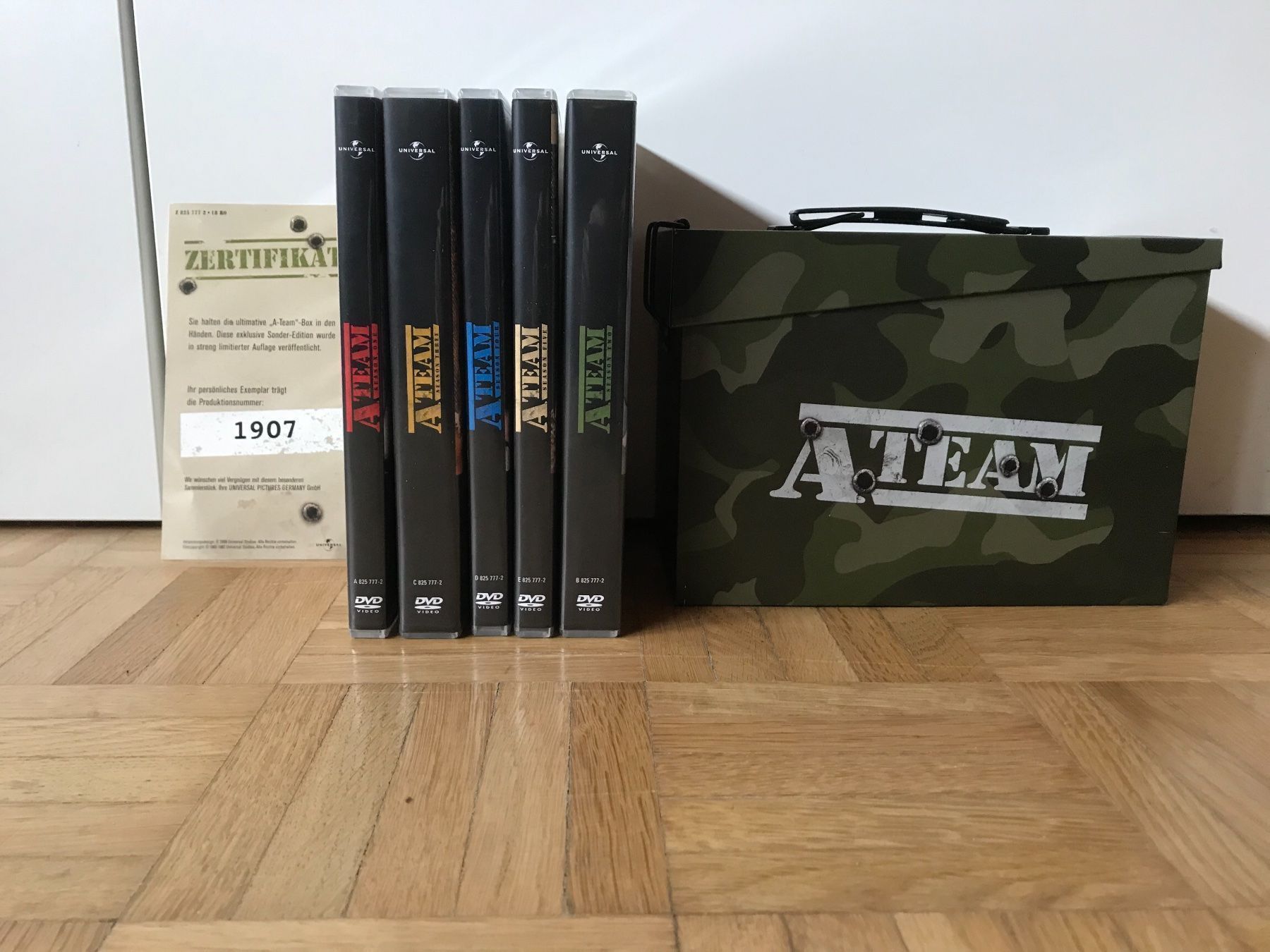 Tutti i DVDs: A-TEAM Munitionskiste - Komplette Serie – Usato da Tecknau venduto da Otacon0 2