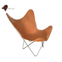 Leder Stuhl BKF gealterte natürliche Farbe