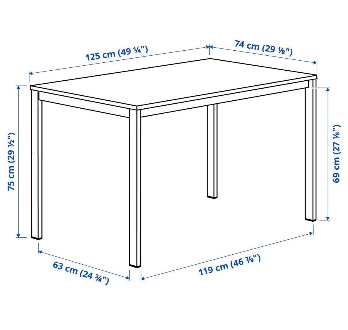 Ikea Tavoli: IKEA weiss Tisch – Usato da Zürich venduto da hwang 3