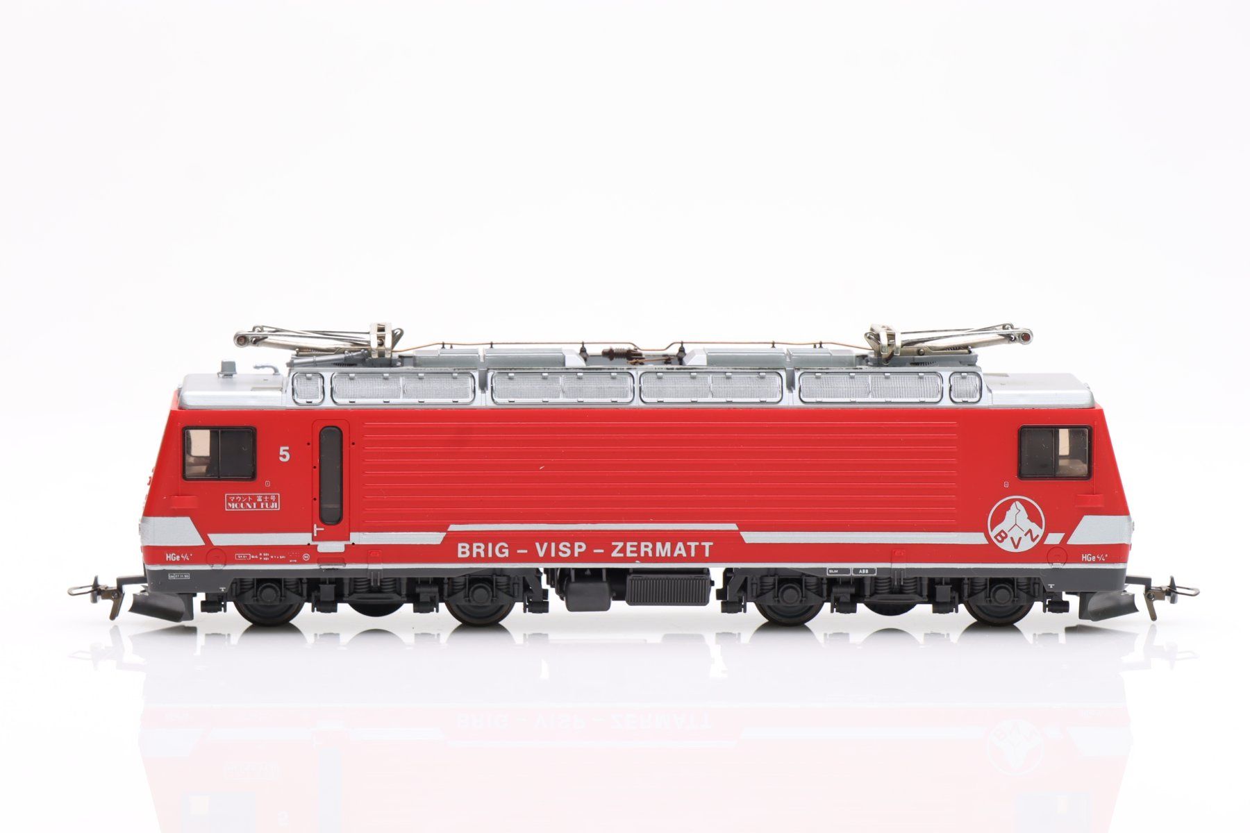 Bemo Modellini di ferrovie: Bemo 1262 505 BVZ HGe 4/4" Mount Fuji DC, H0m – Nuovo (secondo la descrizione) da Ried (Muotathal) venduto da Modellbahn.swiss 2