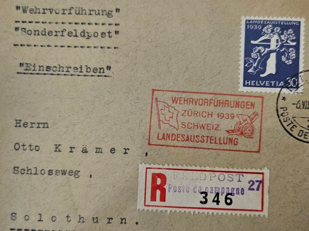 Tutti i francobolli: Wehrvorführung Sonder R - Feldpost 5.-- – Usato da Buttikon SZ venduto da Marcelr