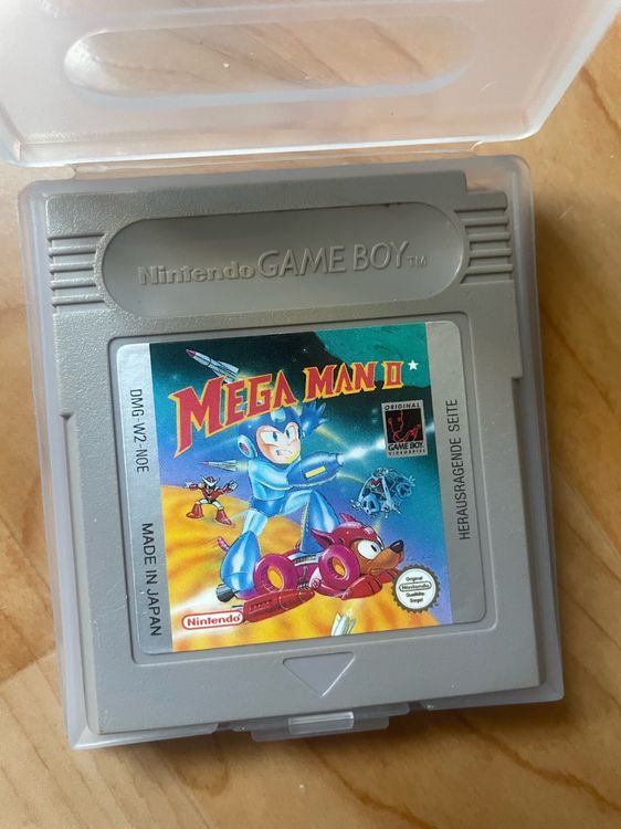 Jeu Megaman 2 Gameboy Version US Originale Avec Boîtier De Protection - État Correct