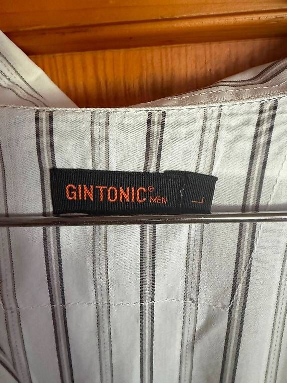 Chemises: Gintonic Herrenhemd  Grösse L  gestreift – D'occasion à Zweisimmen par sementielle 2