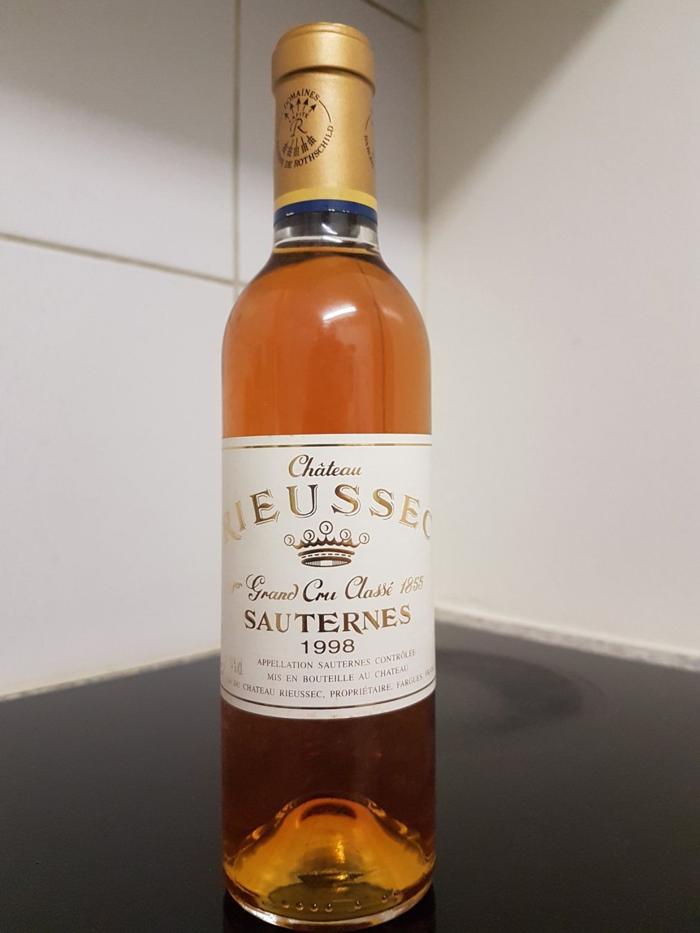 Vino: Chateau Rieussec 1998 3/8 l Flasche – Nuovo (secondo la descrizione) da Grenchen venduto da poggione