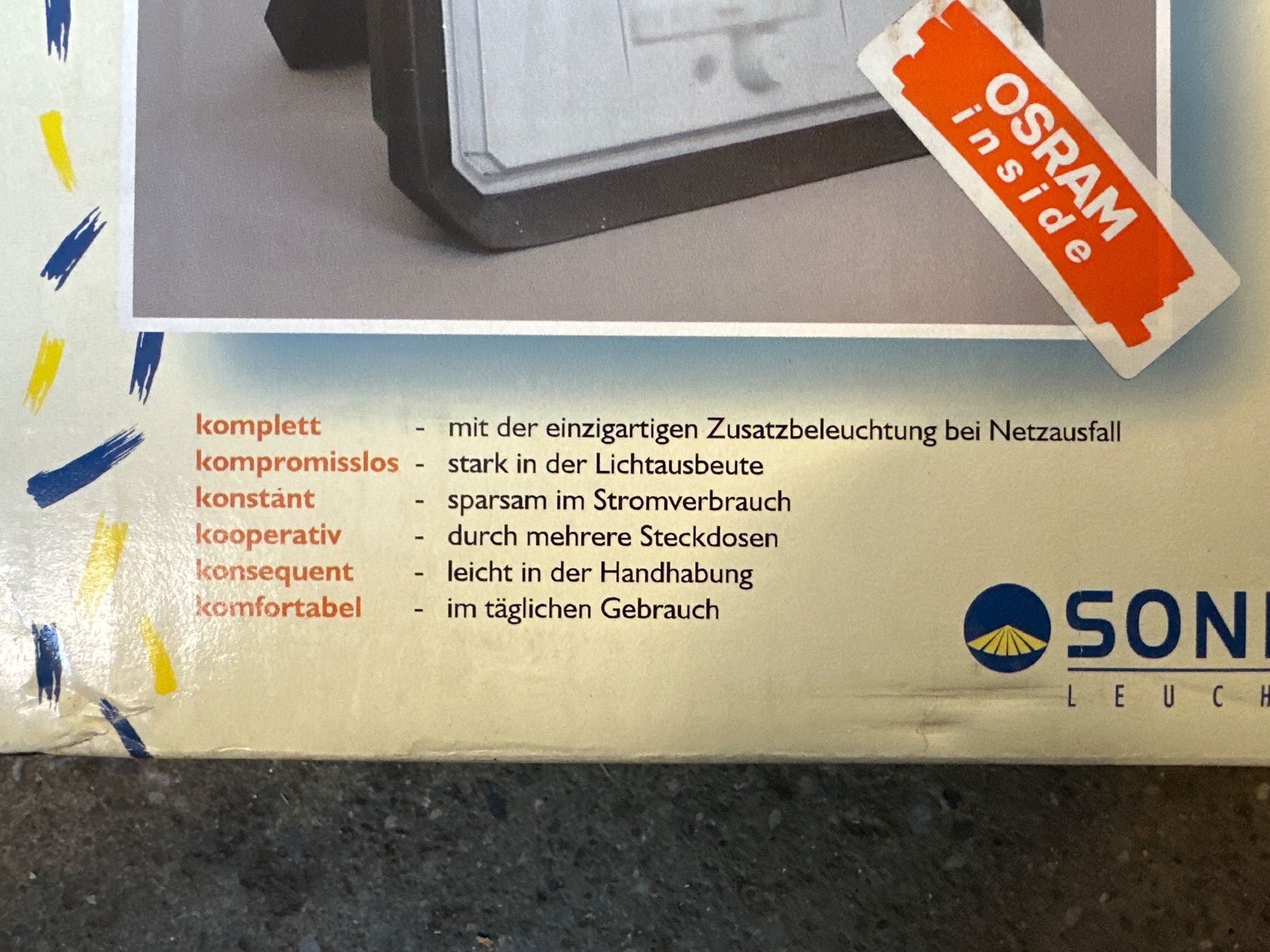 Lampen: neue Profi Arbeitsleuchte von Gladiator – Neu und originalverpackt aus Necker von liq24 1