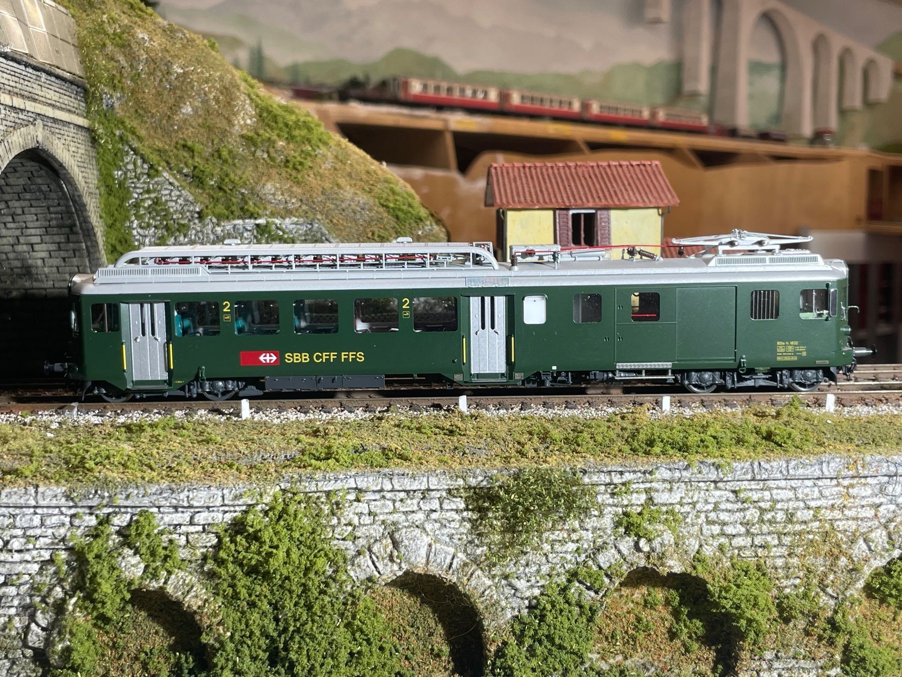 HRF Modellini di ferrovie: HRF, BDe 4/4 der SBB 1632 – Usato da Hofstetten ZH venduto da kroki66 9