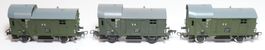 Piko H0 Gepäckwagen Pwg 88-30-38 DR - 3 Stück