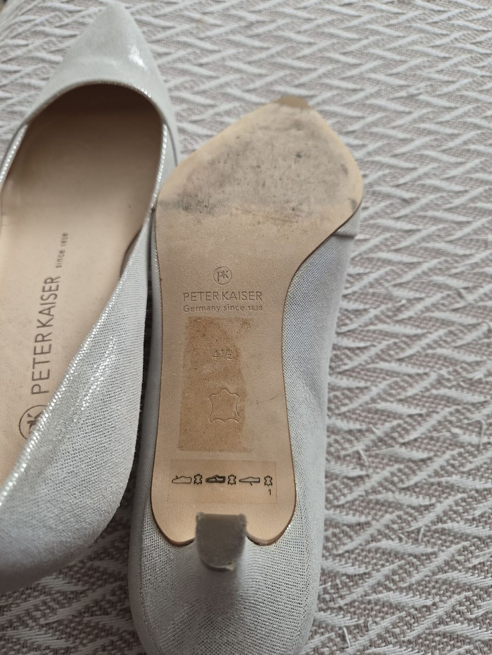 Kaiser Scarpe da donna: Peter Kaiser Pumps on Silber Gr.37 1/2 – Usato da Frenkendorf venduto da Moon111 4