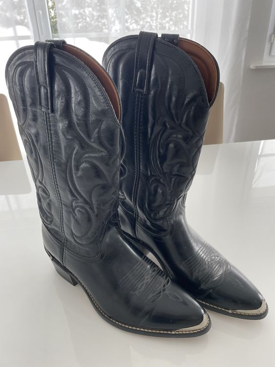 Stiefel 43 Cowboy USA Rahmengenäht schwarz | Kaufen auf Ricardo